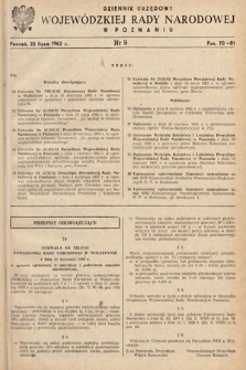 Dziennik Urzędowy Wojewódzkiej Rady Narodowej w Poznaniu. 1962, nr 9