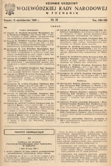 Dziennik Urzędowy Wojewódzkiej Rady Narodowej w Poznaniu. 1968, nr 16