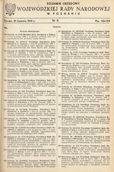 Dziennik Urzędowy Wojewódzkiej Rady Narodowej w Poznaniu. 1969, nr 8