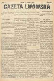 Gazeta Lwowska. 1895, nr 47
