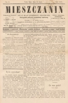 Mieszczanin : organ miast mniejszych i miasteczek : dwutygodnik polityczny, ekonomiczny i społeczny. 1897, nr 14