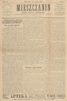 Mieszczanin : organ miast i miasteczek, poświęcony najżywotniejszym sprawom społecznym, politycznym i ekonomicznym. 1905, nr 2