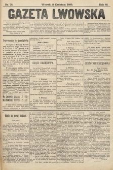 Gazeta Lwowska. 1895, nr 75