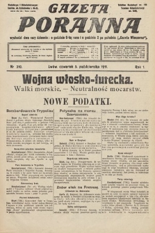 Gazeta Poranna. 1911, nr 310