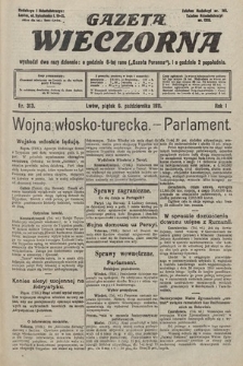 Gazeta Wieczorna. 1911, nr 313
