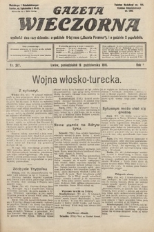 Gazeta Wieczorna. 1911, nr 317