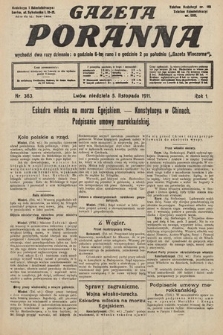 Gazeta Poranna. 1911, nr 363