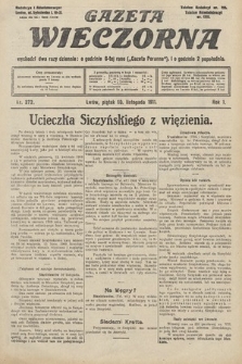 Gazeta Wieczorna. 1911, nr 372