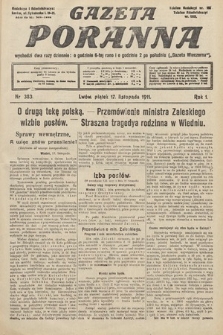 Gazeta Poranna. 1911, nr 383