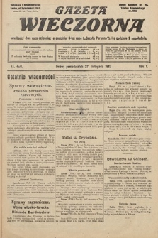 Gazeta Wieczorna. 1911, nr 400