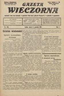 Gazeta Wieczorna. 1911, nr 416