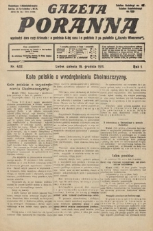 Gazeta Poranna. 1911, nr 432