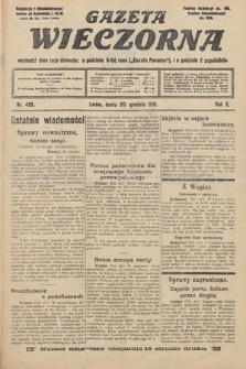 Gazeta Wieczorna. 1911, nr 439