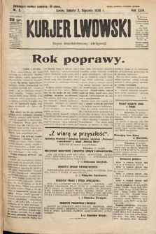 Kurjer Lwowski : organ demokratycznej inteligencji. 1926, nr 2