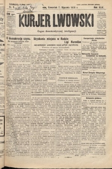 Kurjer Lwowski : organ demokratycznej inteligencji. 1926, nr 5
