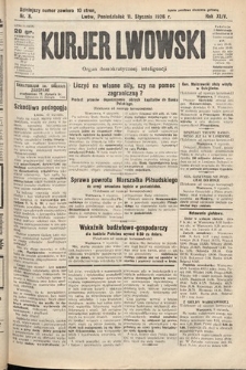 Kurjer Lwowski : organ demokratycznej inteligencji. 1926, nr 8