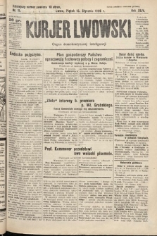 Kurjer Lwowski : organ demokratycznej inteligencji. 1926, nr 11