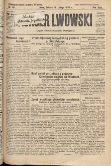 Kurjer Lwowski : organ demokratycznej inteligencji. 1926, nr 35