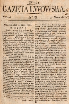 Gazeta Lwowska. 1820, nr 38