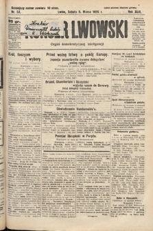 Kurjer Lwowski : organ demokratycznej inteligencji. 1926, nr 53