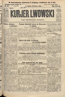 Kurjer Lwowski : organ demokratycznej inteligencji. 1926, nr 65