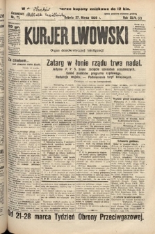 Kurjer Lwowski : organ demokratycznej inteligencji. 1926, nr 71