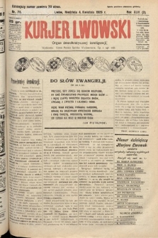 Kurjer Lwowski : organ demokratycznej inteligencji. 1926, nr 78