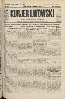 Kurjer Lwowski : organ demokratycznej inteligencji. 1926, nr 80