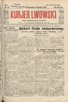 Kurjer Lwowski : organ demokratycznej inteligencji. 1926, nr 89