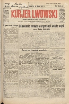Kurjer Lwowski : organ demokratycznej inteligencji. 1926, nr 102