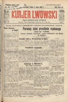 Kurjer Lwowski : organ demokratycznej inteligencji. 1926, nr 103