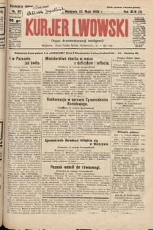 Kurjer Lwowski : organ demokratycznej inteligencji. 1926, nr 117