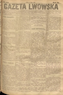 Gazeta Lwowska. 1886, nr 114