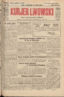 Kurjer Lwowski : organ demokratycznej inteligencji. 1926, nr 118
