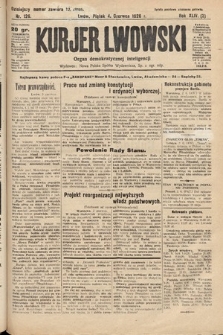 Kurjer Lwowski : organ demokratycznej inteligencji. 1926, nr 126