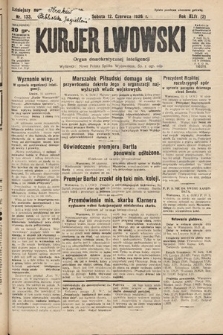 Kurjer Lwowski : organ demokratycznej inteligencji. 1926, nr 133