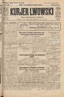 Kurjer Lwowski : organ demokratycznej inteligencji. 1926, nr 135