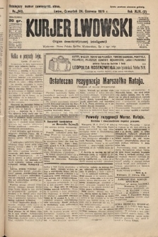 Kurjer Lwowski : organ demokratycznej inteligencji. 1926, nr 143