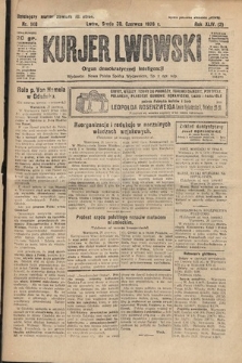 Kurjer Lwowski : organ demokratycznej inteligencji. 1926, nr 148