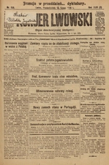 Kurjer Lwowski : organ demokratycznej inteligencji. 1926, nr 158