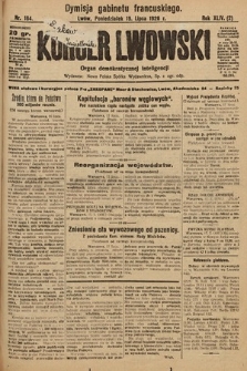 Kurjer Lwowski : organ demokratycznej inteligencji. 1926, nr 164