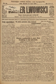 Kurjer Lwowski : organ demokratycznej inteligencji. 1926, nr 169