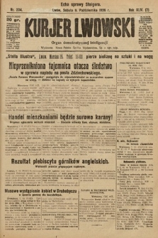 Kurjer Lwowski : organ demokratycznej inteligencji. 1926, nr 234