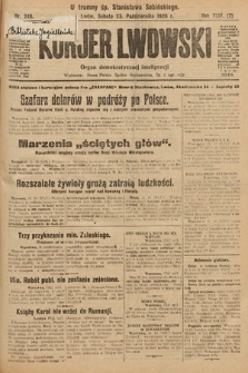 Kurjer Lwowski : organ demokratycznej inteligencji. 1926, nr 246