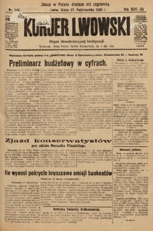 Kurjer Lwowski : organ demokratycznej inteligencji. 1926, nr 249