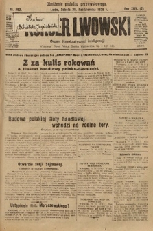 Kurjer Lwowski : organ demokratycznej inteligencji. 1926, nr 252
