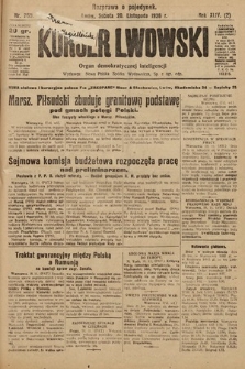 Kurjer Lwowski : organ demokratycznej inteligencji. 1926, nr 269