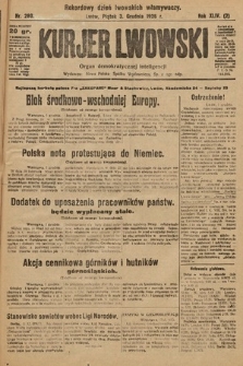 Kurjer Lwowski : organ demokratycznej inteligencji. 1926, nr 280