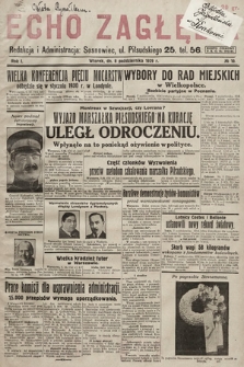 Echo Zagłębia. 1929, nr 10