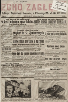 Echo Zagłębia. 1929, nr 17